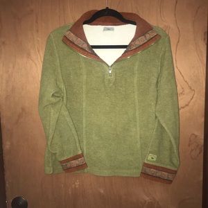 Recycled Quarter-Zip Sweater